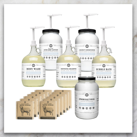 Bath & Body Starter Bundle | Unscented