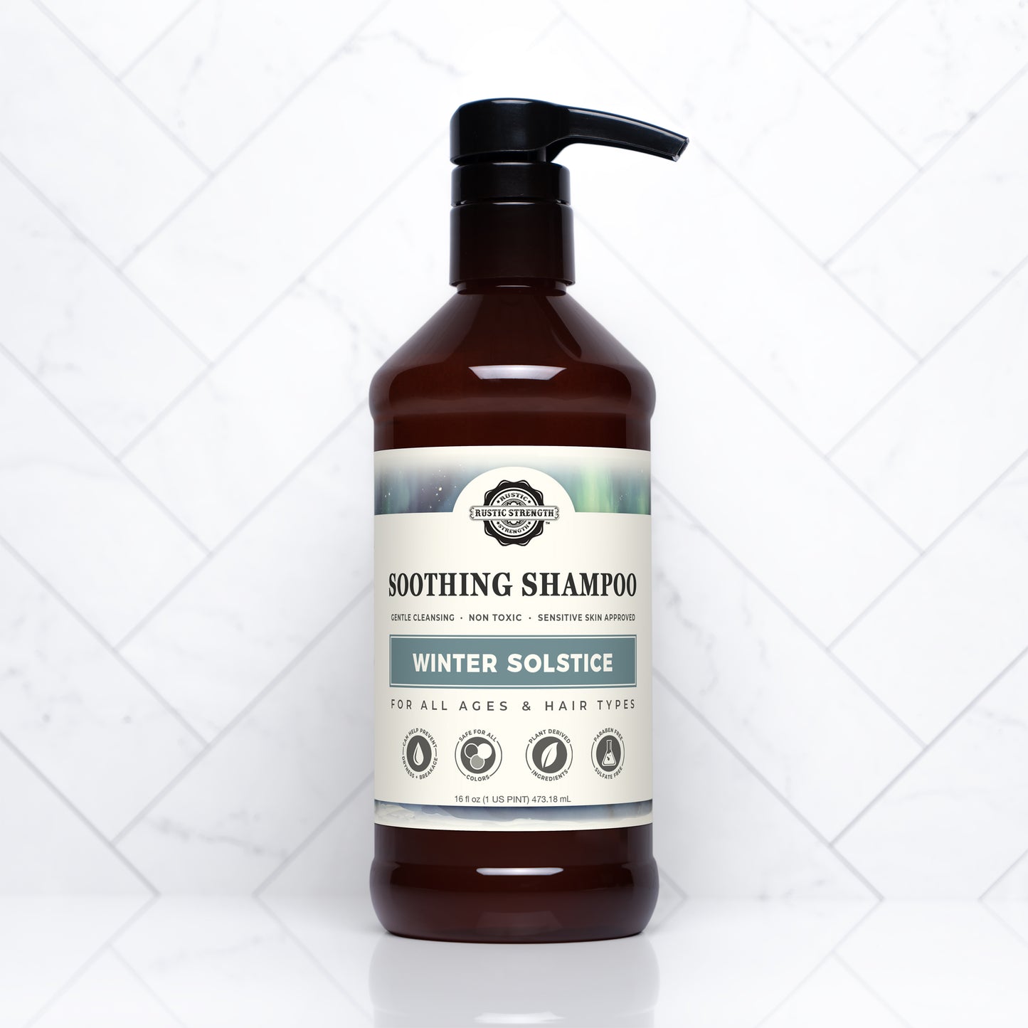 Soothing Shampoo | Winter Solstice | 16 oz Bottles