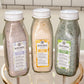 Bath Milk | 16 oz Glass Milk Bottle