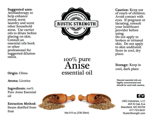 Anise Essential Oil - 16oz