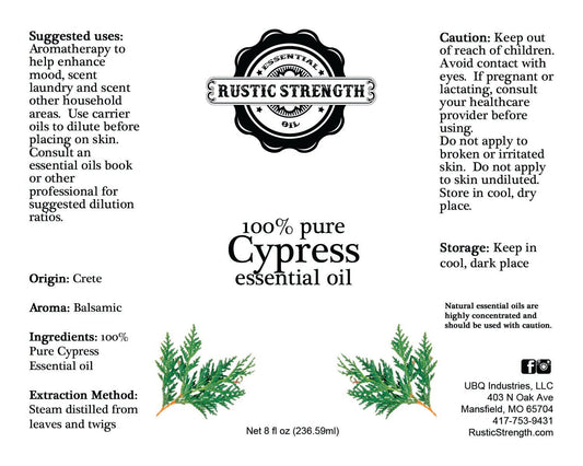 Cypress Essential Oil - 16oz