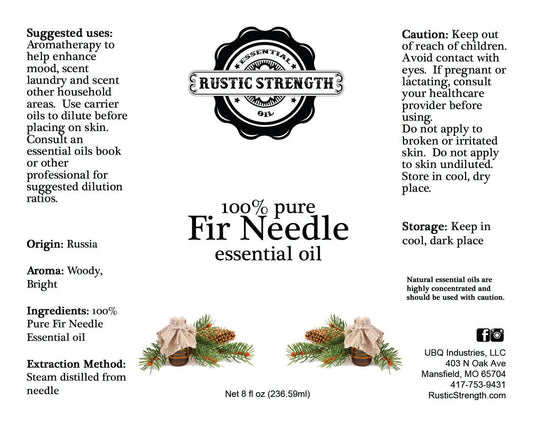 Fir Needle Essential Oil - 16oz