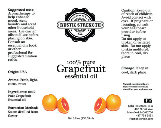 Grapefruit Essential Oil - 16oz