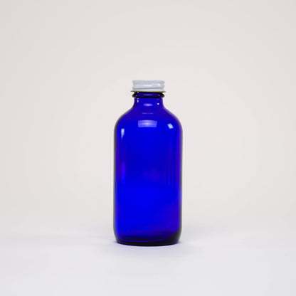 8 oz Cobalt Blue Glass Keeper Bottles