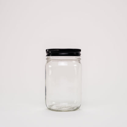 12 oz Wide-Mouth Glass Jar
